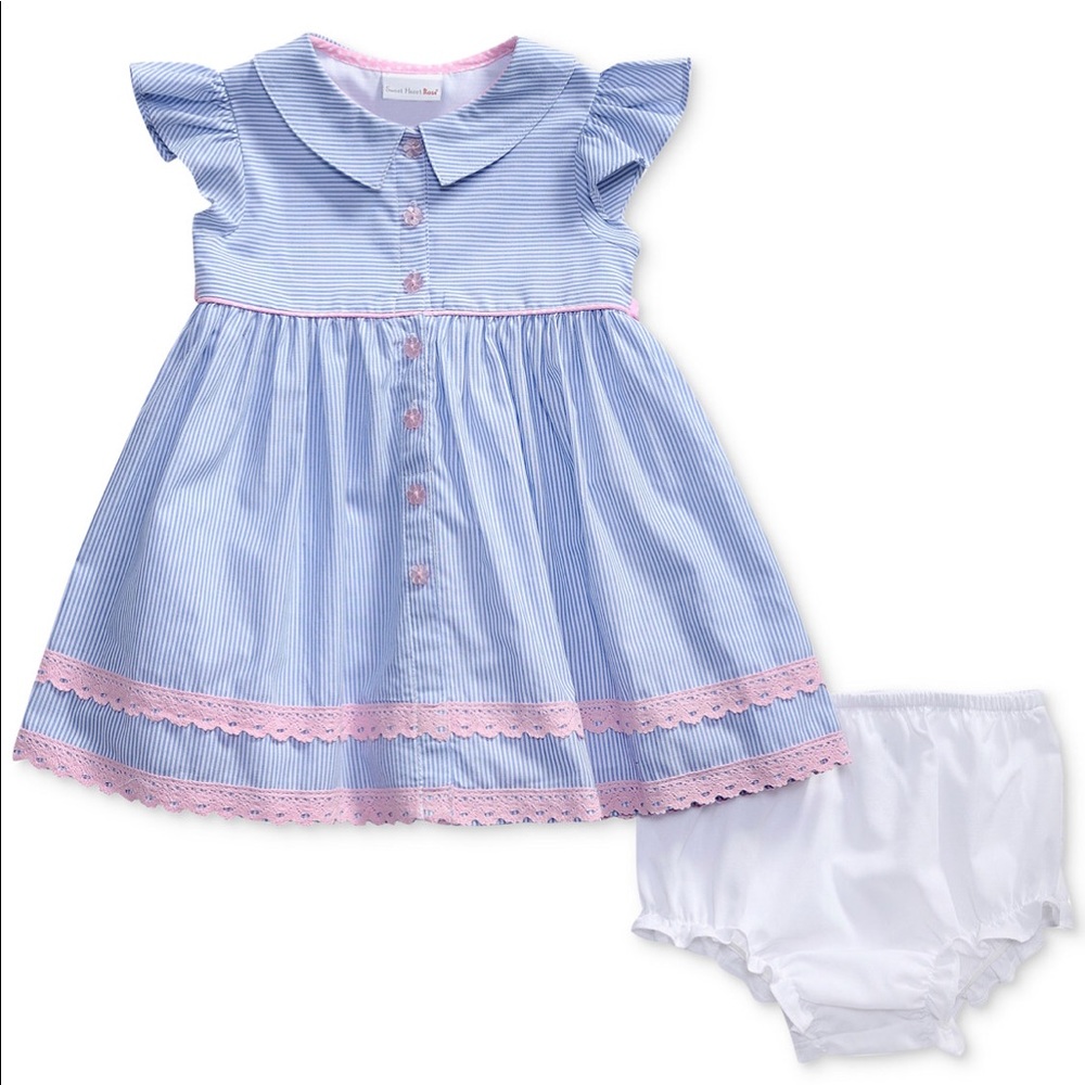 Sweet Heart Rose Dress, baby girls